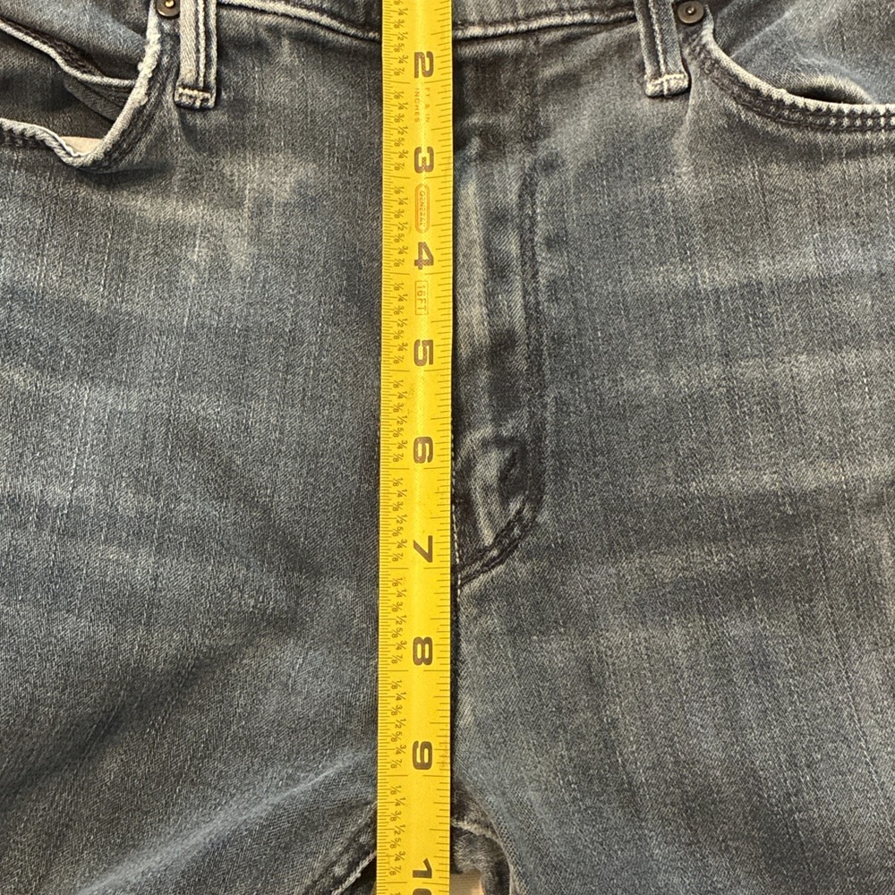 Mother Mid Rise Dazzler Skimp Jeans 26 Night Tripper Slim Strait USA - Picture 9 of 10